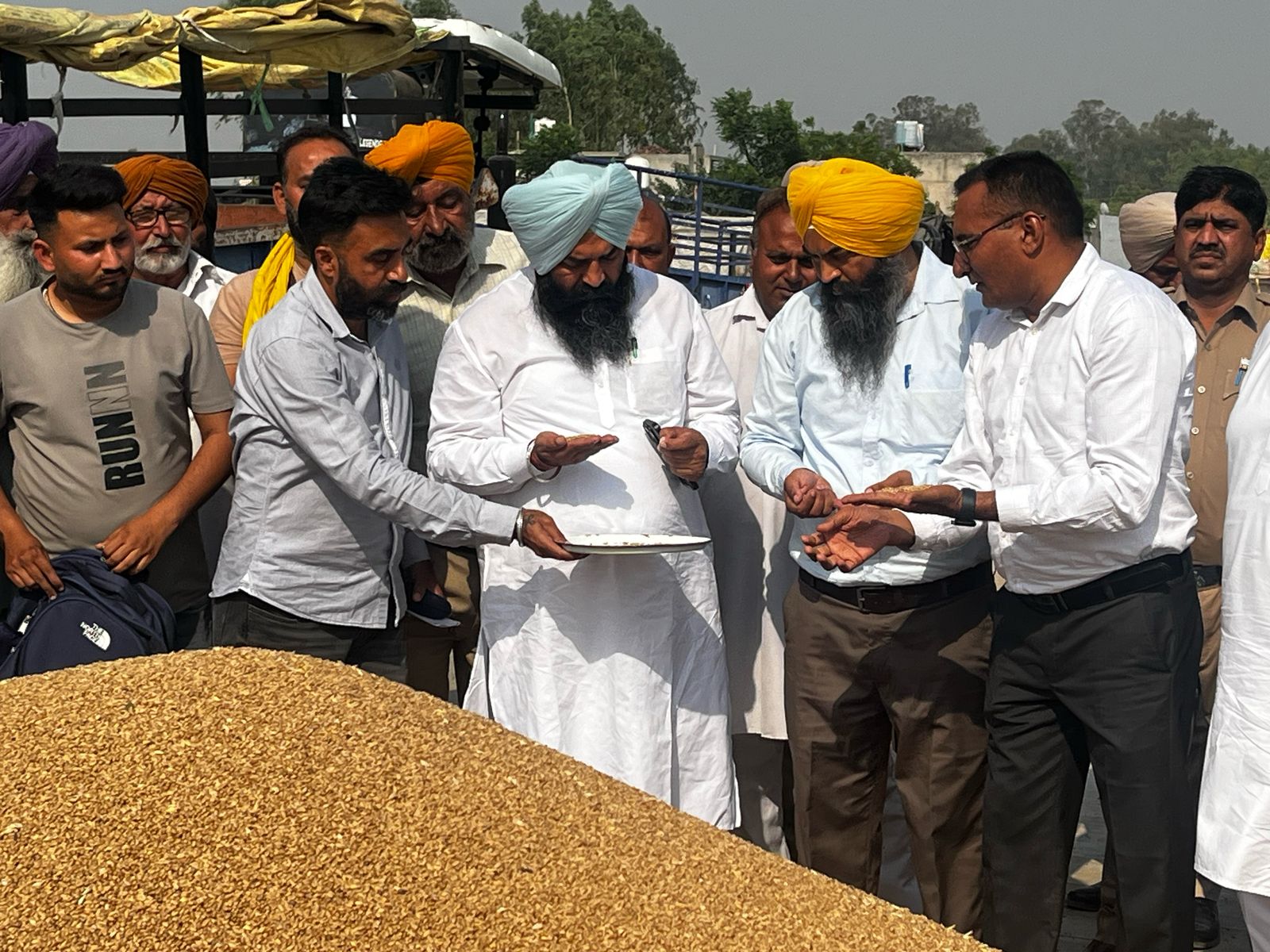 Punjab government is with the farmers at every step: Jai Krishna Singh Raudi.